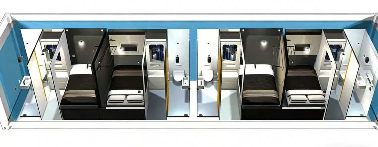 Temporary Container Homes