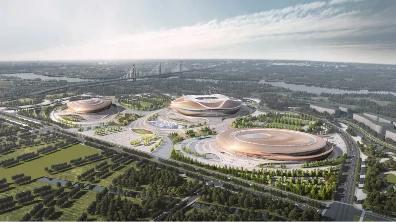 Design Prefab Stadium Steel Construction