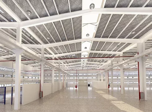 Логистички центар челичних конструкција